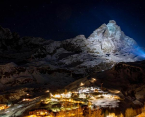 Monolocale la terrazza sulla neve-Cervinia